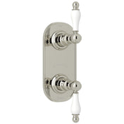 Thermostatic Shower Valve Control Trim with Diverter, Polished Nickel