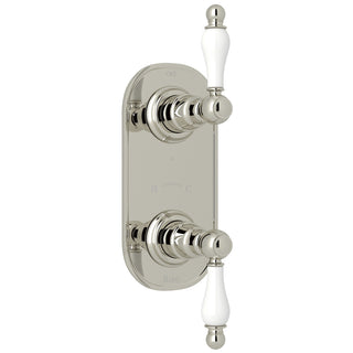 Thermostatic Shower Valve Control Trim with Diverter, Polished Nickel