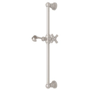 21" Satin Nickel Slide Bar