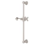 Product view | complete Satin Nickel shower slide bar
