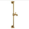 Hero | complete Italian Brass vertical slide bar with adjustable hand-shower bracket