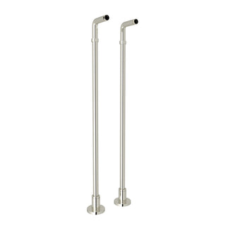 Polished Nickel Floor Pillar Shower Unions by ROHL ZA386-PN