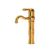 Single-Handle Tall Lavatory Faucet in Inca Brass