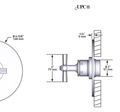 Dimensions | 3/4-Inch Thermostatic Shower Valve Trim, Matte Black manufacturer specification drawing with dimensions