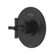 Product view | 3/4-Inch Thermostatic Shower Valve Trim, Matte Black manufacturer product photograph