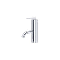 Product view | Complete polished chrome single-handle bathroom sink faucet