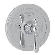 3/4 in Polished Chrome Thermostatic Shower Trim Without Volume Control