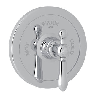 3/4 in Polished Chrome Thermostatic Shower Trim Without Volume Control