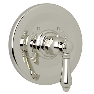 Polished Nickel Thermostatic Shower Trim Without Volume Control