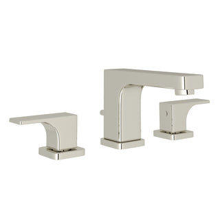 Three-Hole Bathroom Sink Faucet, Polished Nickel