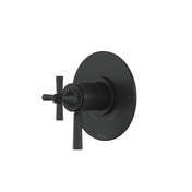 Two-Function Thermostatic Pressure-Balance Shower Trim, Matte Black