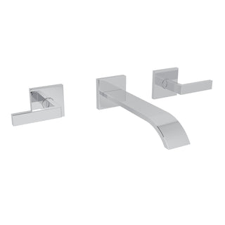 Wall-Mount Bathroom Faucet Trim, Polished Chrome