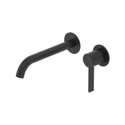 Product view | Matte Black Wall-Mount Lavatory Faucet Trim manufacturer product photograph