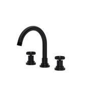 Widespread Lavatory Faucet with C-Spout, Matte Black by ROHL CP08D3IWMB