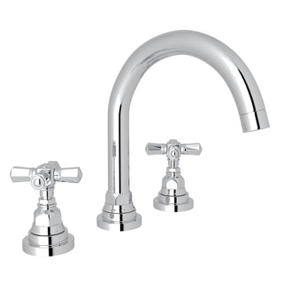 Widespread Lavatory Faucet With C-Spout