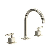 Product view | Widespread faucet in polished nickel, front view