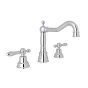 Widespread Lavatory Faucet With Column Spout