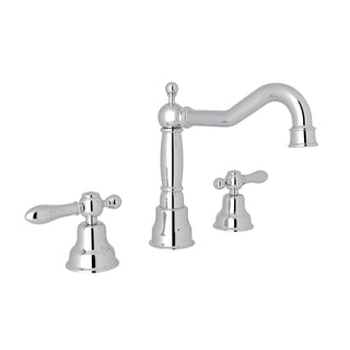 Widespread Lavatory Faucet With Column Spout