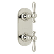 Polished Nickel Thermostatic Shower Trim with Diverter