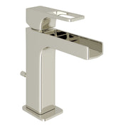Quartile Single Handle Lavatory Faucet With Trough