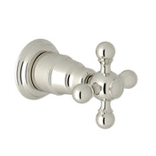 Polished Nickel Volume Control and Diverter Shower Trim