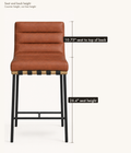 Detail | seat height and back height, counter height not bar height