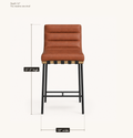 Dimensions | overall width, depth and height; you receive one stool