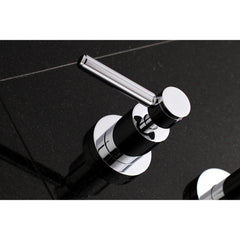 Roman Tub Faucet, Concord, Two-Handle, Wall Mount, Brass, Polished Chrome