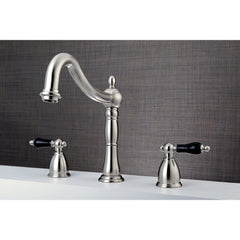 Roman Tub Faucet, Duchess, Two-Handle 3-Hole in Brushed Nickel