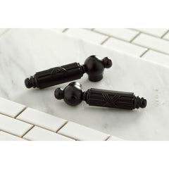 Roman Tub Faucet, Georgian, Two-Handle 3-Hole Deck Mount in Oil Rubbed Bronze