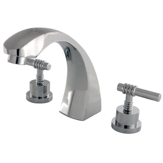 Roman Tub Faucet, Tulare, Two-Handle Deck Mount in Polished Chrome