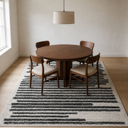 Dining room | the rug shown in a dining room