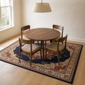 Dining room | the rug shown in a dining room