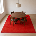 Dining room | the rug shown in a dining room