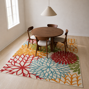Dining room | the rug shown in a dining room