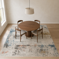 Dining room | the rug shown in a dining room