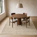 Dining room | the rug shown in a dining room