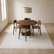 Dining room | the rug shown in a dining room