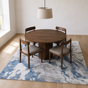Dining room | the rug shown in a dining room