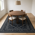Dining room | the rug shown in a dining room