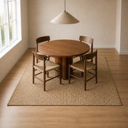 Dining room | the rug shown in a dining room