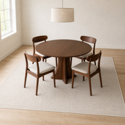 Dining room | the rug shown in a dining room