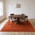 Dining room | the rug shown in a dining room