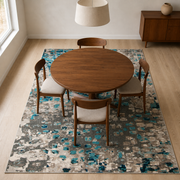 Dining room | the rug shown in a dining room