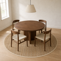 Dining room | the rug shown in a dining room