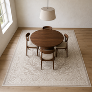 Dining room | the rug shown in a dining room
