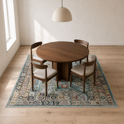 Dining room | the rug shown in a dining room