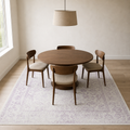 Dining room | the rug shown in a dining room