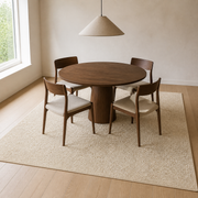 Dining room | the rug shown in a dining room