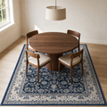 Dining room | the rug shown in a dining room